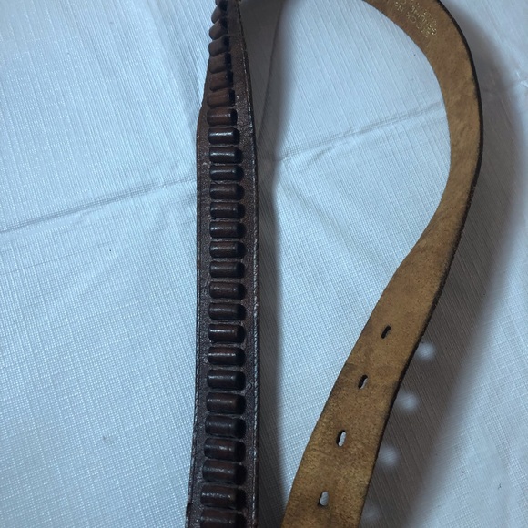 Vintage Weathered Women’s Hunting Belt SZ 32, 30/31 Waist Made in Hong Kong - Picture 5 of 14